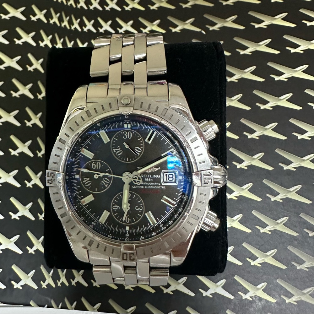 Breitling Chronomat Men’s Evolution 44mm- A13356 (box and papers)